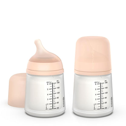 Suavinex Zero Zero lutipudel kooliku vähendamiseks 180 ml (2 tk), A-vool, hele