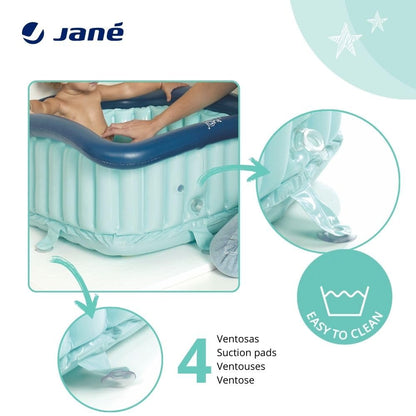 Jané täispuhutav vann 60×60 cm, 70 l, sinine