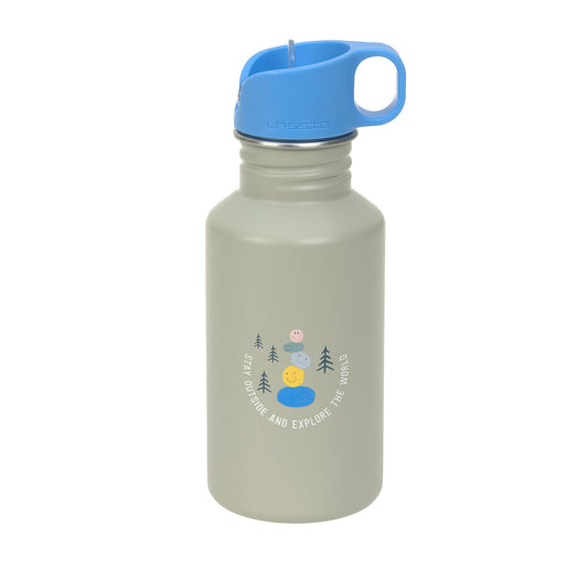 Lässig roostevabast terasest laste joogipudel 500 ml, roheline/sinine