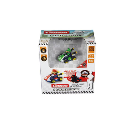 Carrera Mario Kart Mini RC Luigi puldiauto, 1:50 skaalas