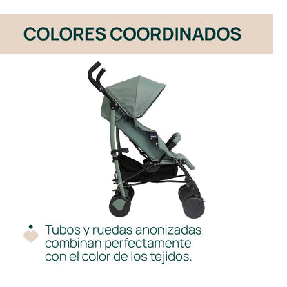 Chicco Echo Lite kergkäru Green, sünnist kuni 22 kg