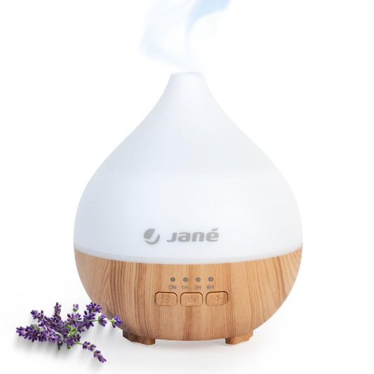 Jané ultraheli õhuniisutaja lastele, aroomidifuuser ja LED-öövalgus, 140 ml