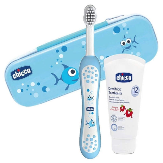 Chicco Oral Set hambahoolduskomplekt sinine, 6m+