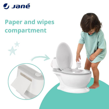 Jané First Potty heliefektiga treeningpott, eemaldatav anum ja libisemiskindel põhi