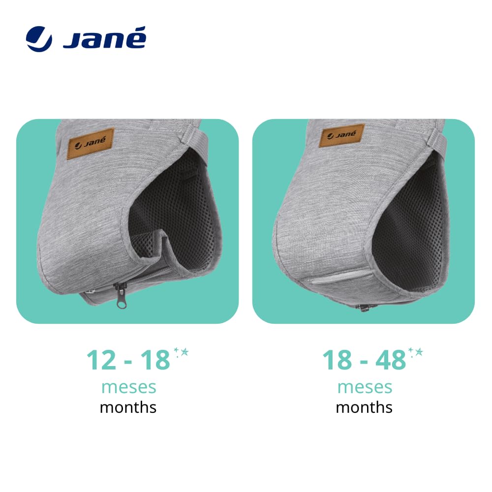 Jané First Steps kõndimise abivöö beebile, 12–48 kuud, hall