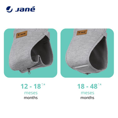 Jané First Steps kõndimise abivöö beebile, 12–48 kuud, hall