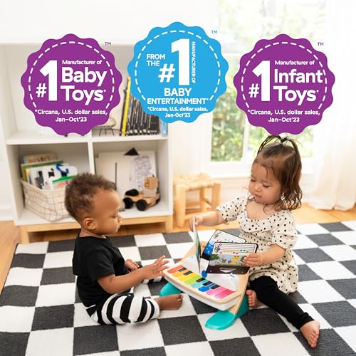 HAPE Baby Einstein Magic Touch puidust klaver, Montessori muusikamänguasi (6–36 kuud)