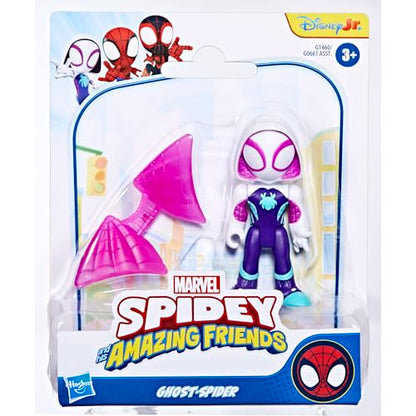 Marvel Spidey & Sõbrad – Ghost-Spider 7,6 cm tegevusfiguur eemaldatava tiiva-aksessuaariga