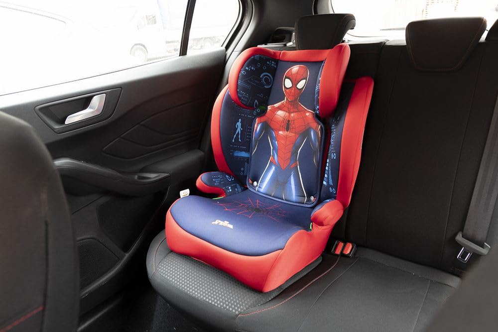 Tataway Marvel Spiderman turvatool I-Size, 100-150 cm, 15-36 kg, punane/sinine, 11977