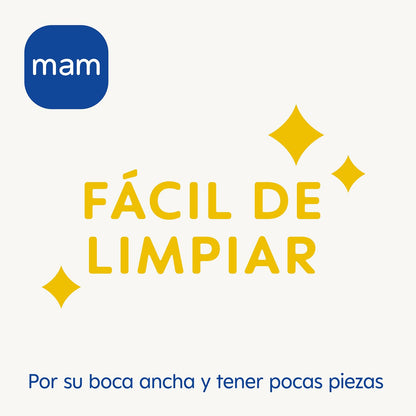 MAM Feel Good klaasist lutipudel SkinSoft™ lutiga, 90 ml, roosa