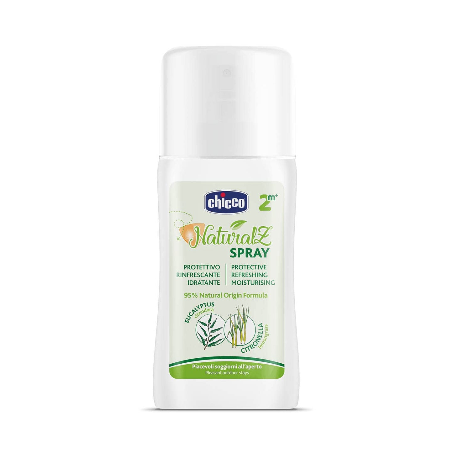 Chicco NaturalZ kaitsesprei 100 ml, sidrunheina ja eukalüptiga