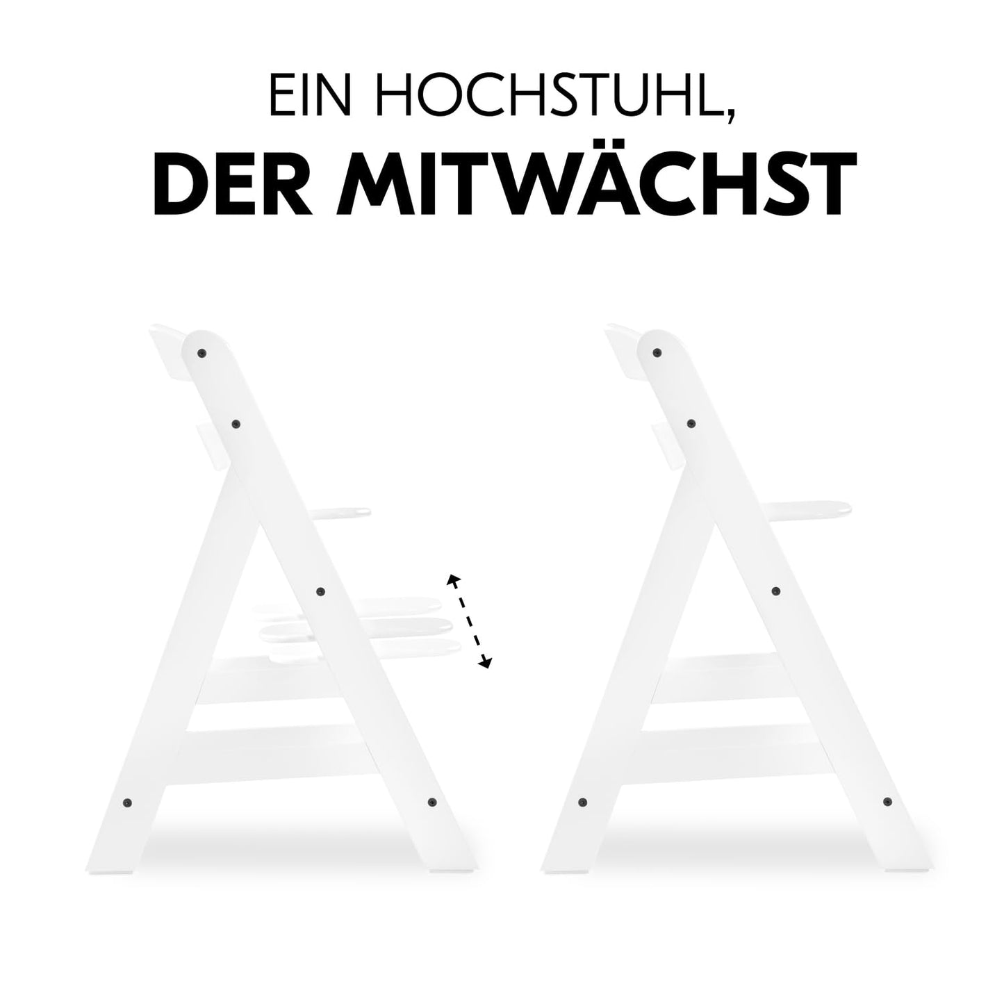 Hauck Alpha+ puidust söögitool (kuni 90 kg)