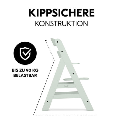 Hauck Alpha+ puidust söögitool (kuni 90 kg)