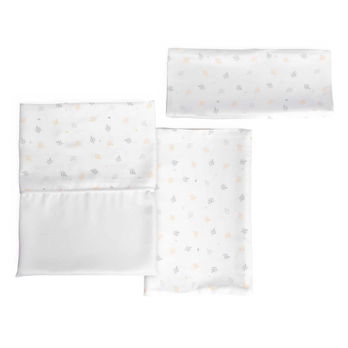 Chicco Next2Me Forever bambuskiust voodipesukomplekt 58 × 110 cm – lehemuster