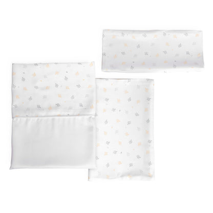 Chicco Next2Me Forever bambuskiust voodipesukomplekt 58 × 110 cm – lehemuster