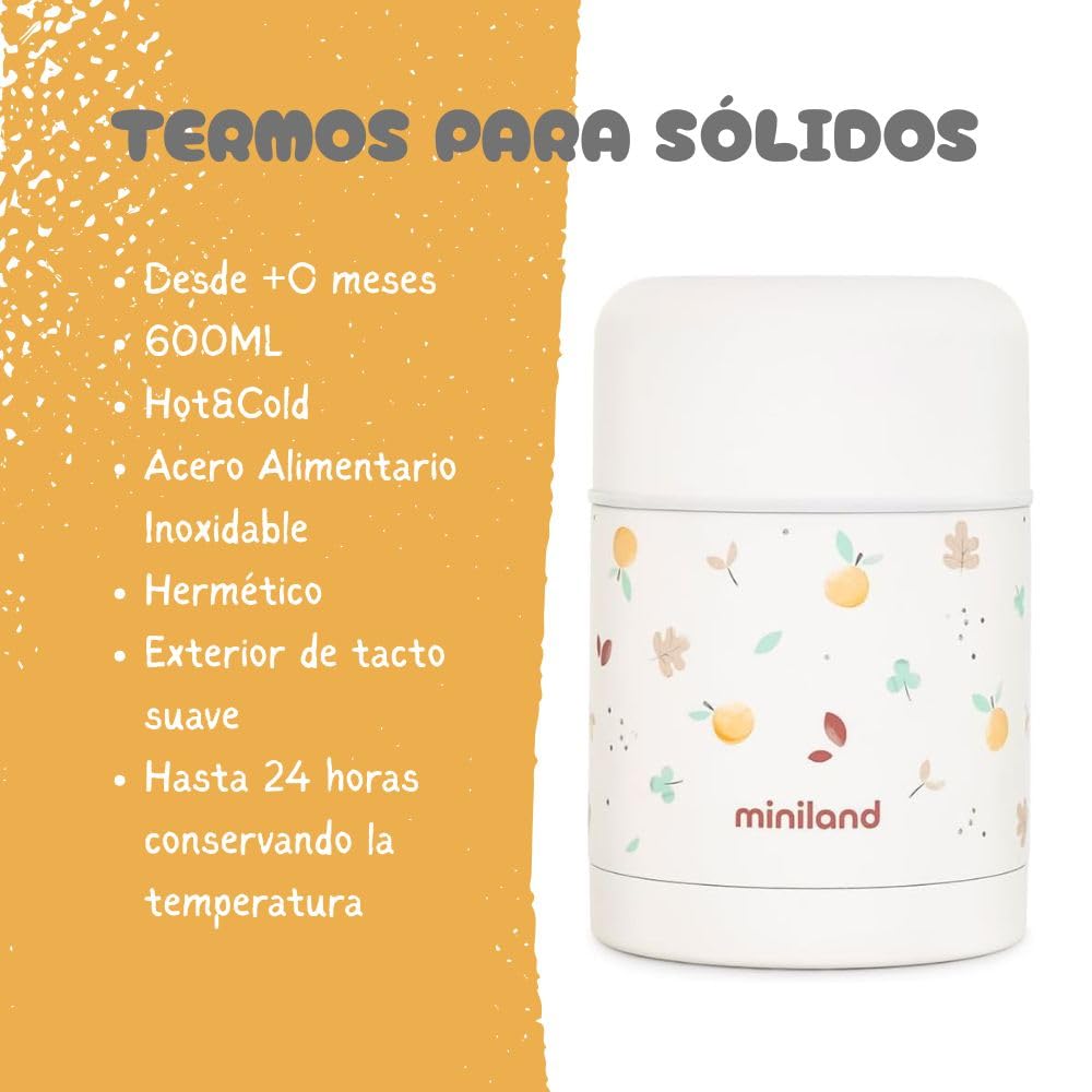 Miniland Thermy Valencia toidutermos 600 ml beebitoidule
