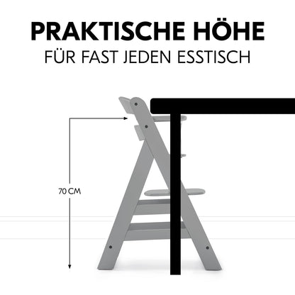 Hauck Alpha+ puidust söögitool (kuni 90 kg)