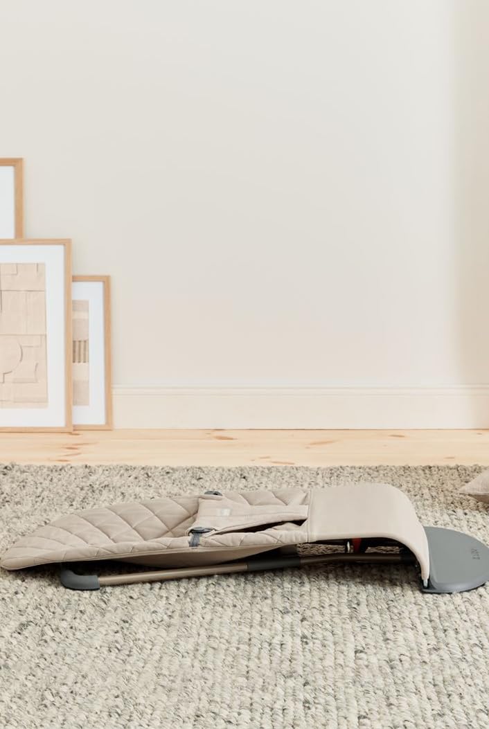BabyBjörn Bliss lamamistool, Woven kangas, Sand Grey