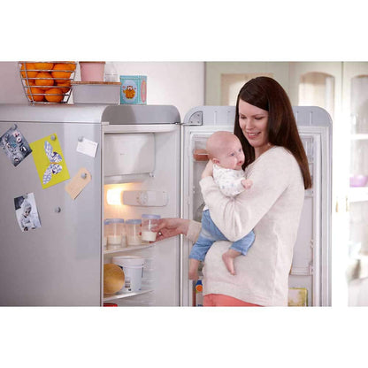 PHILIPS AVENT rintamaidon säilytysjärjestelmä SCF618/10, 10 × 180 ml mukia