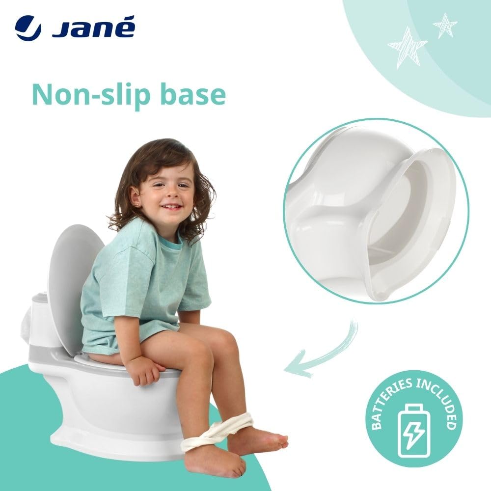 Jané First Potty heliefektiga treeningpott, eemaldatav anum ja libisemiskindel põhi