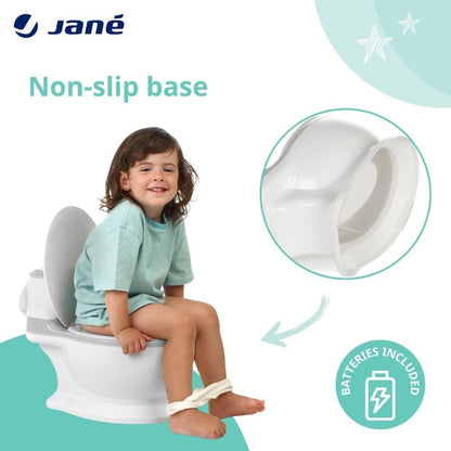 Jané First Potty heliefektiga treeningpott, eemaldatav anum ja libisemiskindel põhi