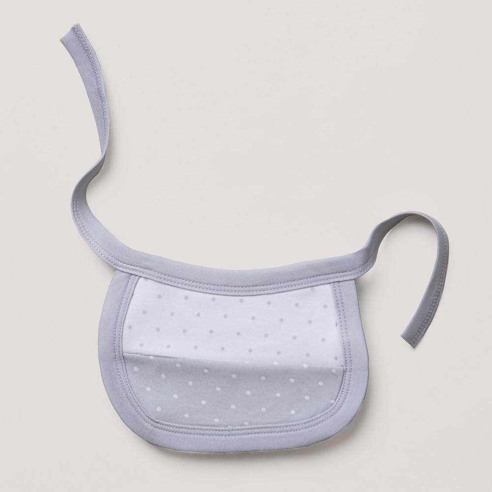 Interbaby vastsündinu kinkekomplekt 5-osaline, elevandi motiiv, hall