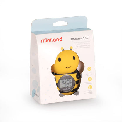 Miniland mesilasekujuline vanni- ja toatemperatuuri termomeeter