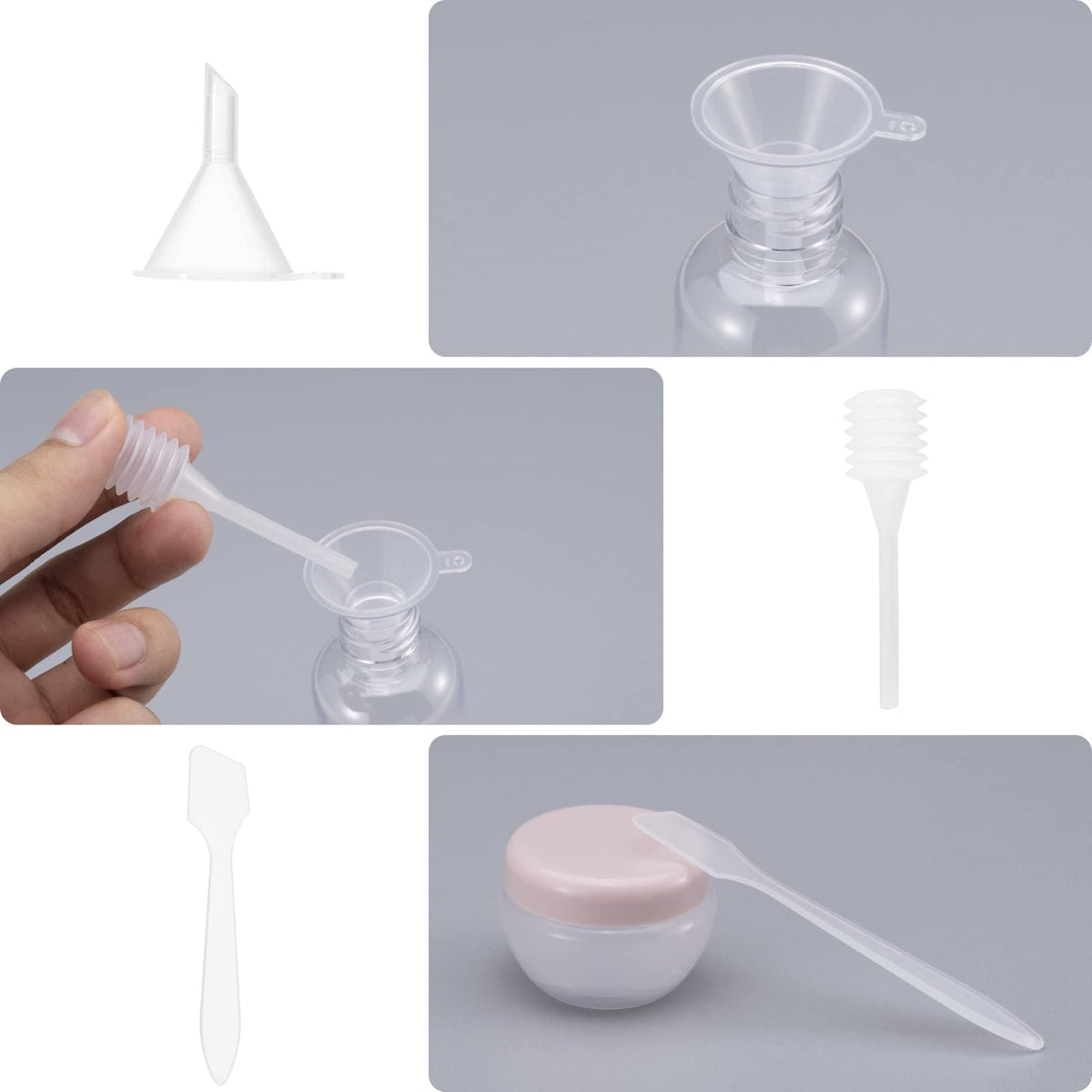 Carehabi 11-osainen matkapullojen ja -purkkien setti BOTTLE001