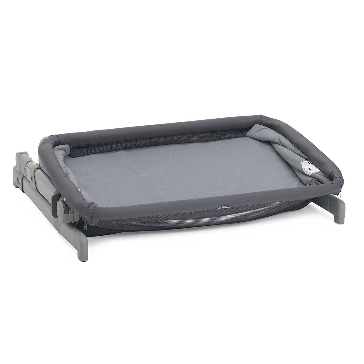 Chicco Next2Me Go -sivusänky vastasyntyneille, tummanharmaa (Dark Grey), 0–6 kuukautta
