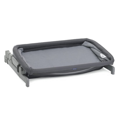 Chicco Next2Me Go -sivusänky vastasyntyneille, tummanharmaa (Dark Grey), 0–6 kuukautta