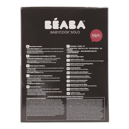 Béaba Babycook Solo 4-ühes blender-auruti – 1100 ml, must