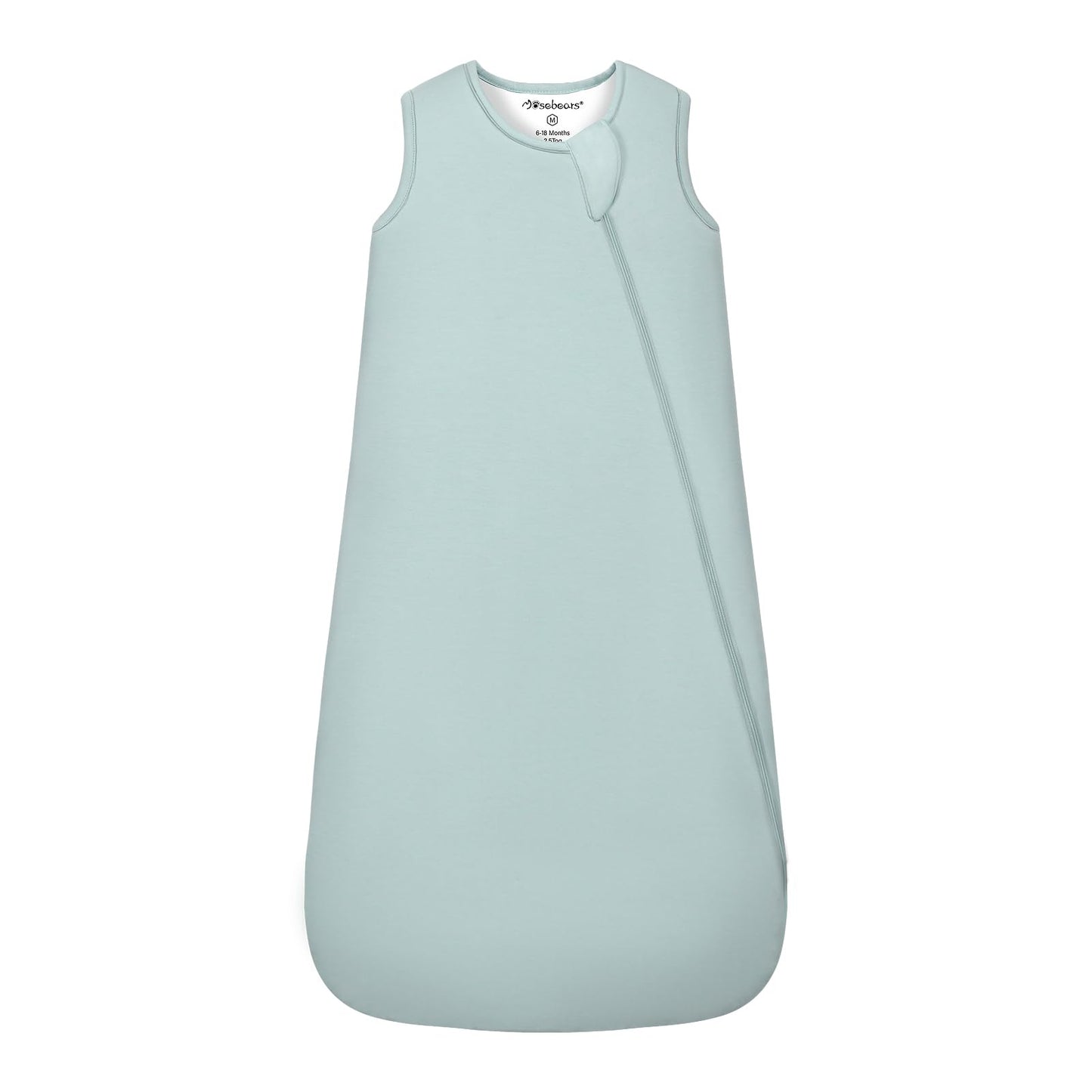 Mosebears beebi magamiskott 2.5 TOG, bambuskiud, Calm Sage, L (18–36 kuud)