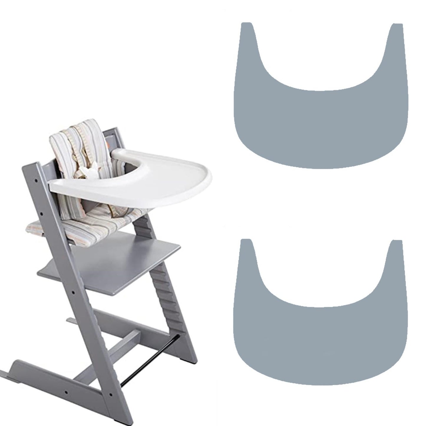 Silikoonist lauakate söögitoolile Stokke Tripp Trapp, 2 tk, sinine