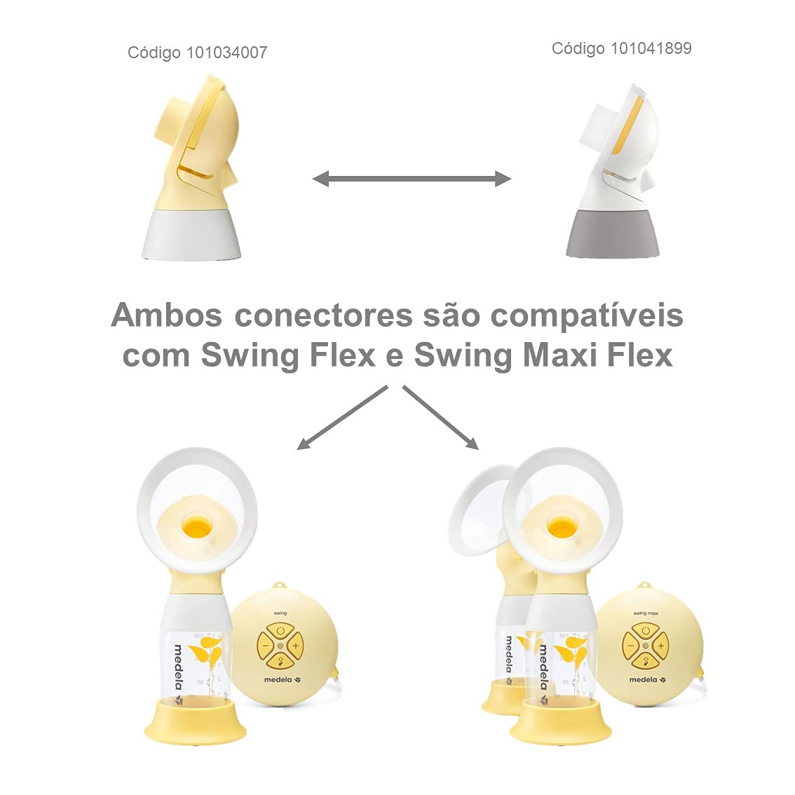 Medela PersonalFit Flex Connectors rinnapumba ühendusdetailid (2 tk)