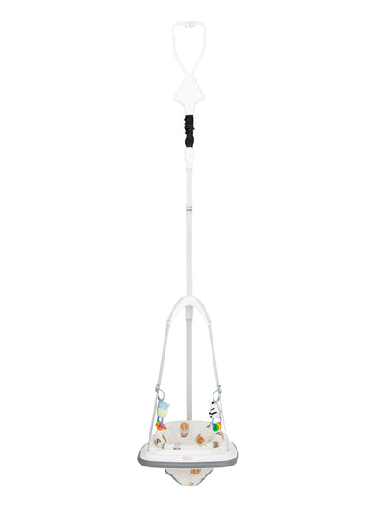 Graco Bumper Jumper™ hüppekiik uksele mänguasjadega, kuni 12 kg, värviline
