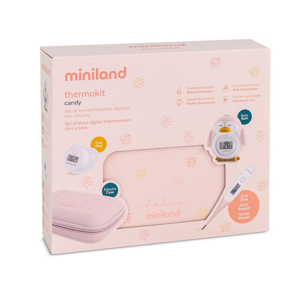 Miniland Thermokit Dolce Candy – beebi termomeetrite komplekt, 3 tk