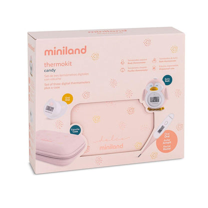Miniland Thermokit Dolce Candy – beebi termomeetrite komplekt, 3 tk