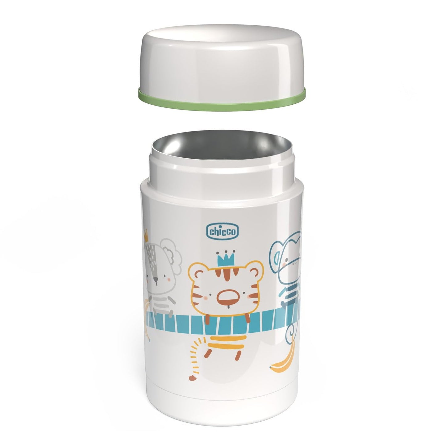 Chicco termonõu toidule, 500 ml, valge, 6 kuud+