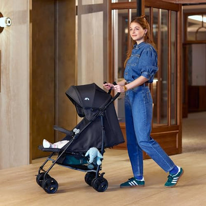 Bebeconfort Dusk kerge ja kompaktne jalutuskäru 0–22 kg, lamava asendiga, Mineral Graphite