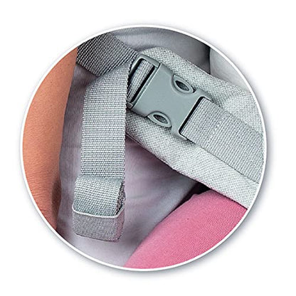 MoMi Collete ergonoomiline kandekott, hall (3–48 kuud, 4–20 kg)