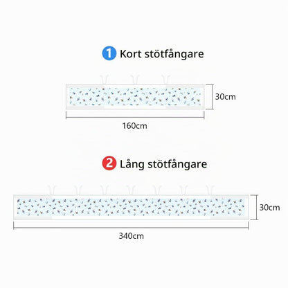 Aolso hengittävä pinnasängyn pehmuste, 2-osainen, raketti