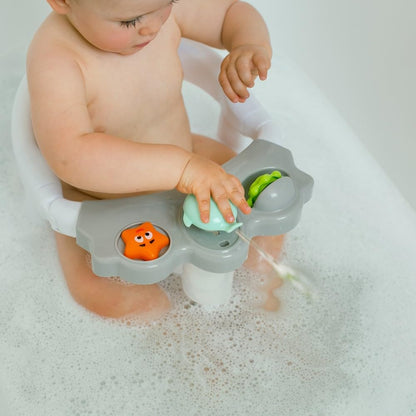 Interbaby beebi vannitool/vanniiste iminappadega, roosa (alates 5 kuud)