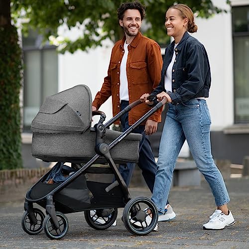 Maxi-Cosi Zelia S Trio 3-ühes vankrikomplekt, helehall