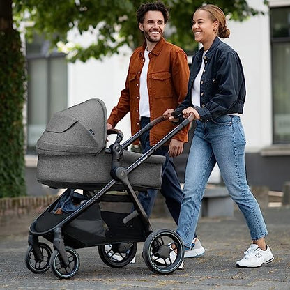 Maxi-Cosi Zelia S Trio 3-ühes vankrikomplekt, helehall