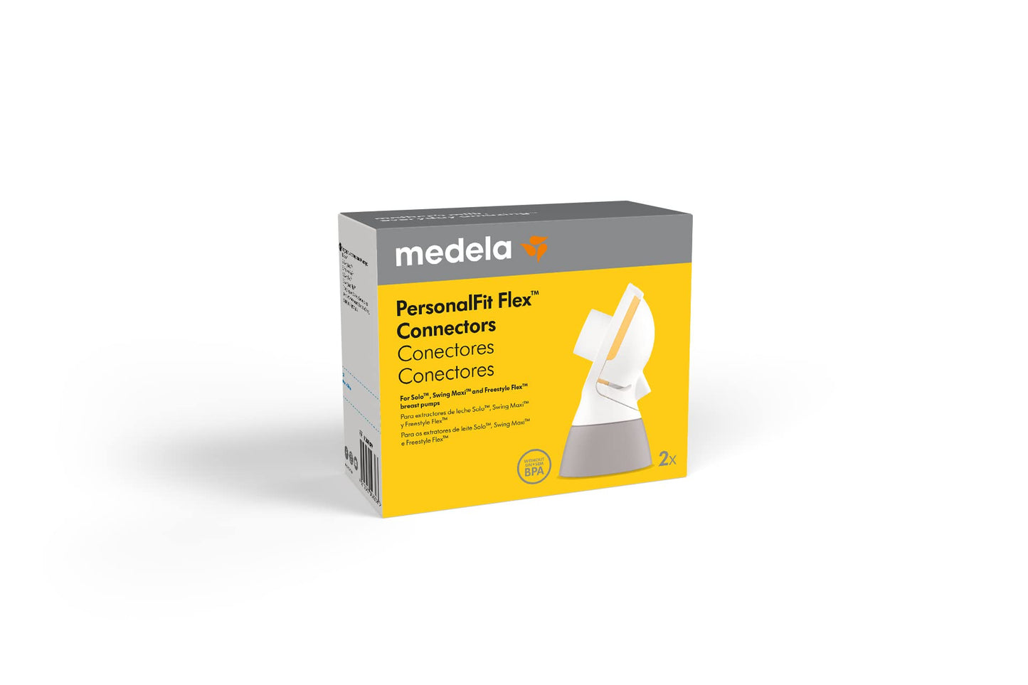 Medela PersonalFit Flex Connectors rinnapumba ühendusdetailid (2 tk)