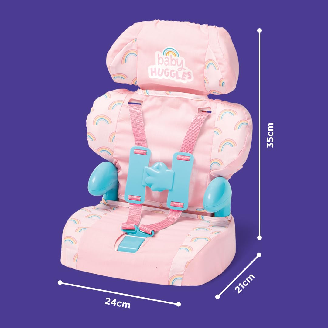 Casdon Baby Huggles roosa turvatool nukule, kuni 46 cm nukule, 3+ a
