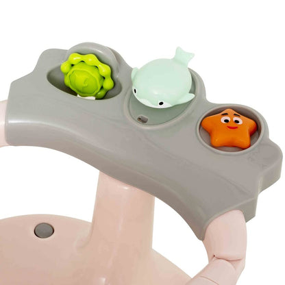 Interbaby beebi vannitool/vanniiste iminappadega, roosa (alates 5 kuud)