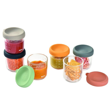 Béaba toidunõude komplekt 6 tk 250 ml Sunrise