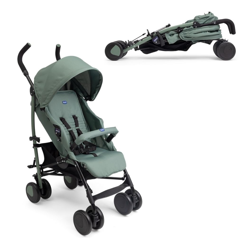 Chicco Echo Lite kergkäru Green, sünnist kuni 22 kg