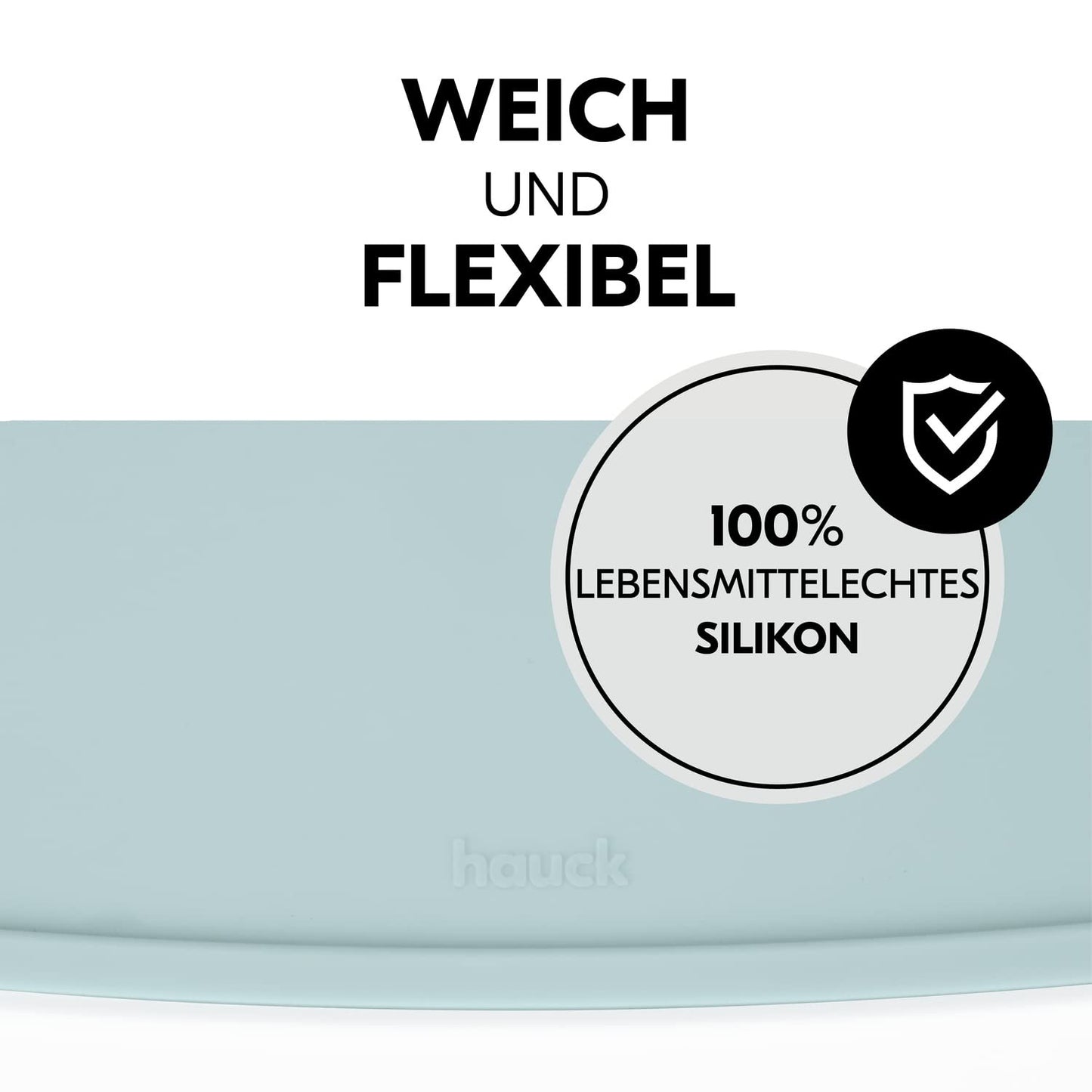 hauck silikoonist lauamatt Alpha Click Tray jaoks, Fox Mint